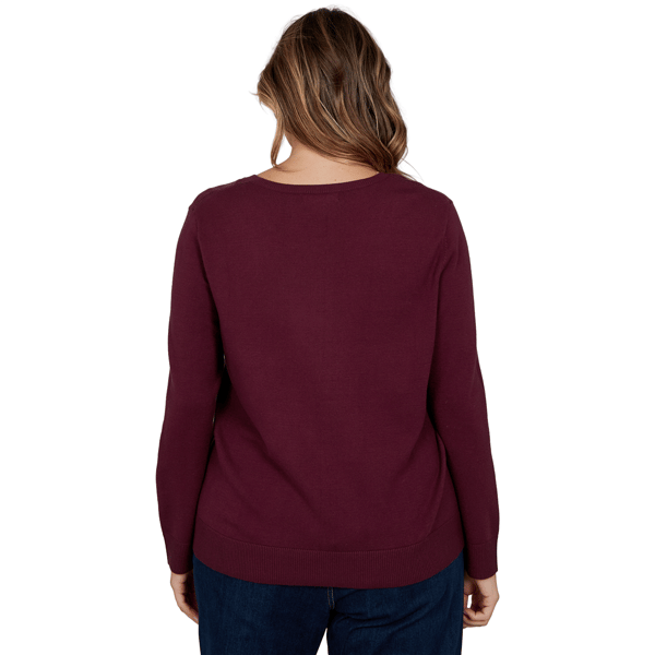 Plus Size Ruby Rd. English Countryside Queen Corgi Dog Sweater