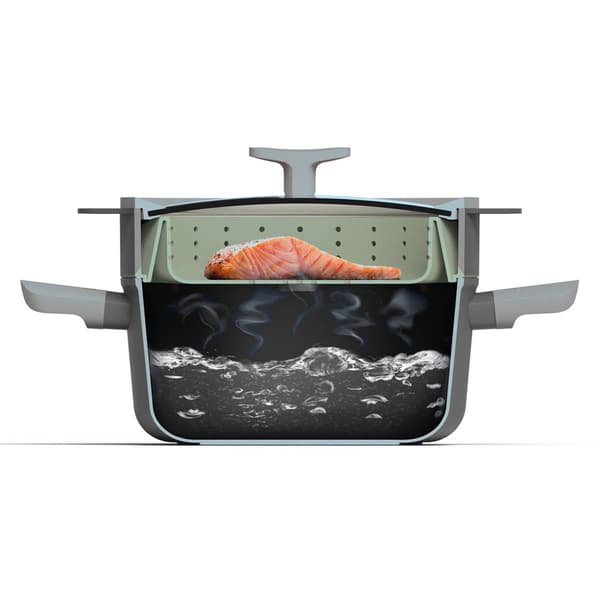 BergHOFF Balance 10in. Non-stick Silicone Steamer Basket