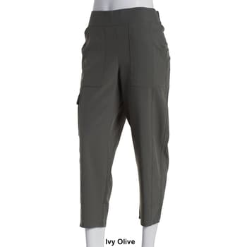 Womens RBX Stretch Woven Cargo Capri Pants - Boscov's