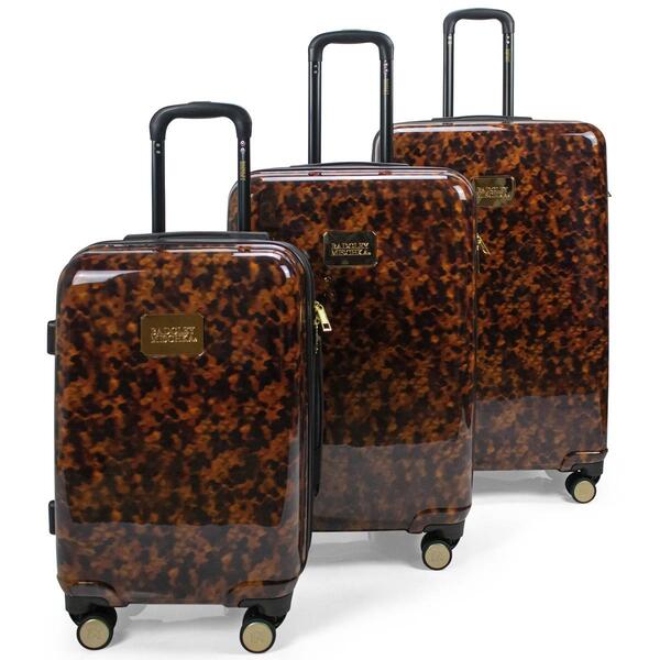 Badgley Mischka Tortoise 3 Piece Expandable Luggage Set