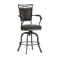 HH2 Home Bridgetown Tilt Upholstered Counter Height Swivel Stool - image 2