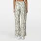 Juniors No Comment Yummy Fleece Lined Leaves Cargo Pants-Gardenia - image 2
