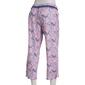Plus Size Jessica Simpson Paisley Rib Capri Pajama Pants - image 2