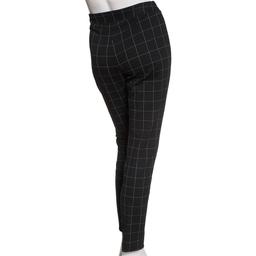 Petite Zac & Rachel Compression Plaid Casual Pants