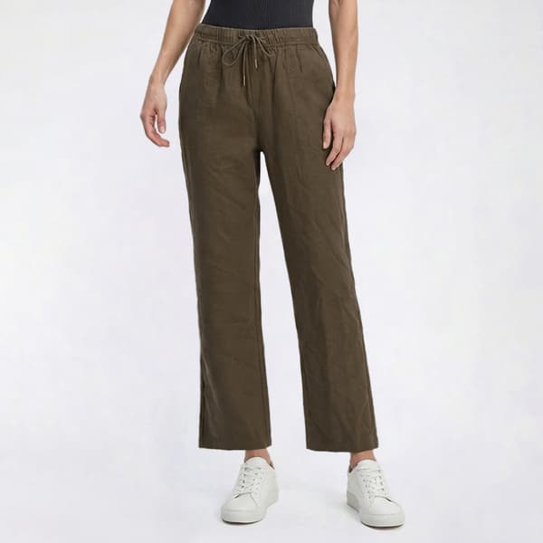 Womens LANDS’ END® Straight Leg Drapey Ankle Pants