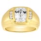 Mens Gentlemen''s Classics&#40;tm&#41; Created White Sapphire Ring - image 1