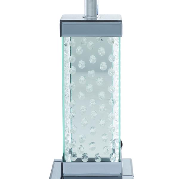 9th & Pike® Grey Glass Glam Table Lamp