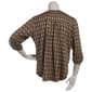 Plus Size Notations 3/4 Sleeve Geo Pintuck Yoke Blouse - image 2