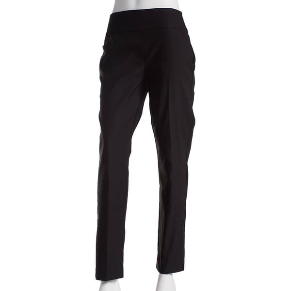 Womens Briggs Wide Waist Pull On Millennium Pants - image 