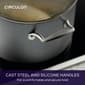 Circulon A1 Series Nonstick 8qt. Induction Stock Pot w/Lid - image 5
