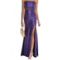 Juniors Emerald Sundae Glitter Ruch Illusion Corset A-Line Dress - image 4