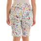 Womens Zac & Rachel Pull On Ditsy Floral Bermuda Shorts - image 2
