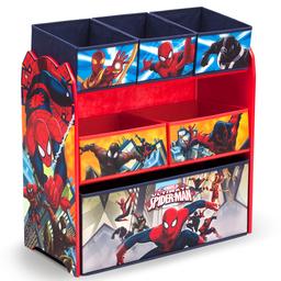 Delta Children Spider-Man Six Bin Toy Storage Organizer