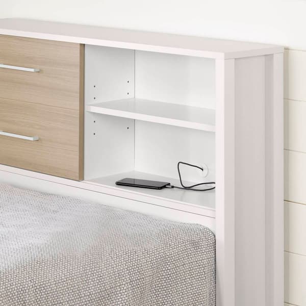 South Shore Munich Twin Bookcase Headboard