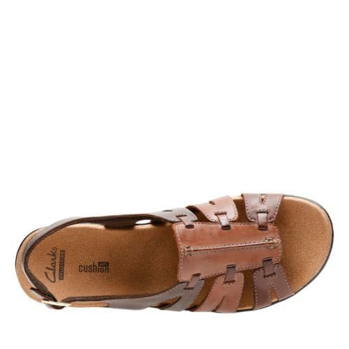 Womens Clarks&#174; Lexi Marigold Q Comfort Wedge Sandals