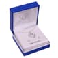 Silver-Tone CZ Heart Pendant & Earring Set - image 1
