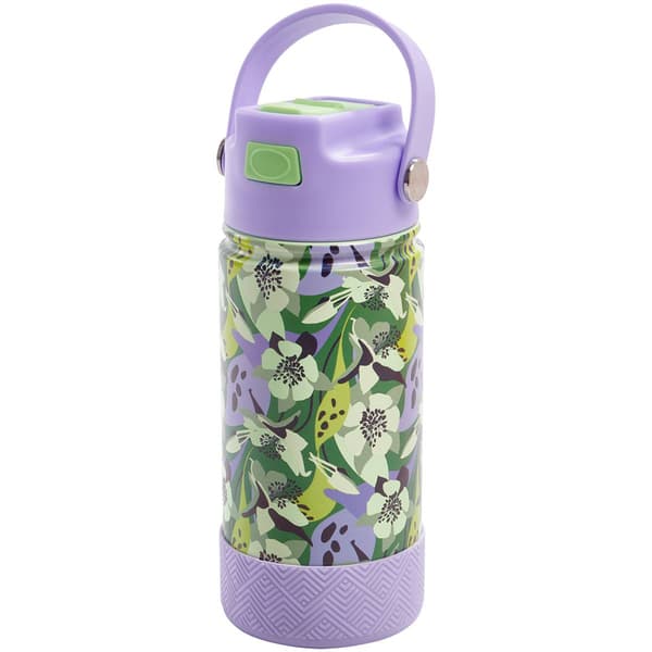 Hydraflow&#40;R&#41; Kids Hybrid Insulated Tropical Print Water Bottle - image 