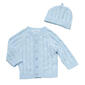 Baby Boy &#40;NB-6M&#41; Baby Dove Cozy Knit Sweater w/ Hat - image 1