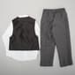 Boys &#40;4-7&#41; Van Heusen Vest & Button Down Set w/ Clip On Tie -Grey - image 2