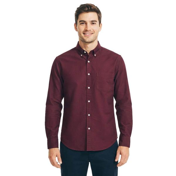 Mens Preswick & Moore(R) Regular Fit Dress Shirt - Pickled Beet