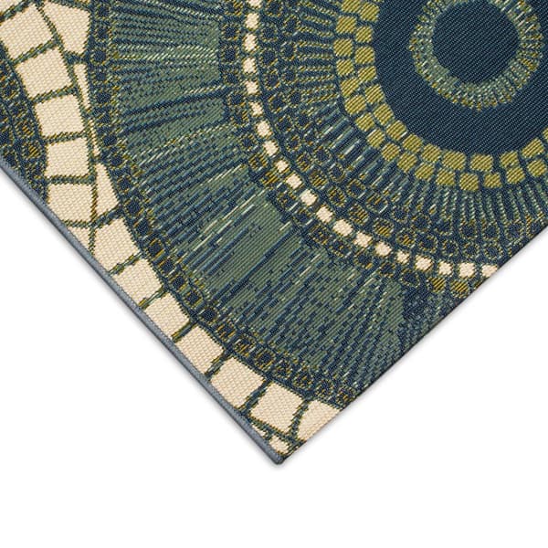 Liora Manne Esencia Circles Rectangular Runner