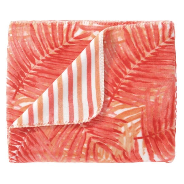 Tommy Bahama Hot Tropics Reversible Throw - image 
