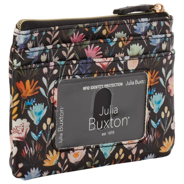Womens Buxton Large ID Coin Case Wallet