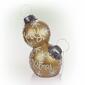 Alpine LED Merry Christmas Stacked Ornaments Statue - image 2