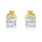 Diamond Classics(tm) 10kt. Princess Diamond Quad Stud Earrings - image 1