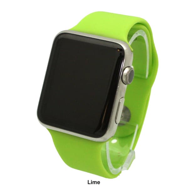 Womens Olivia Pratt&#8482; Solid Silicone Apple Watch Band - 8812