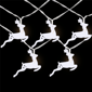 Northlight 3ft. LED Leaping Reindeer Christmas Light Set - image 3