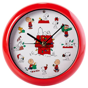 Peanuts Snoopy & Friends Clock - Boscov's