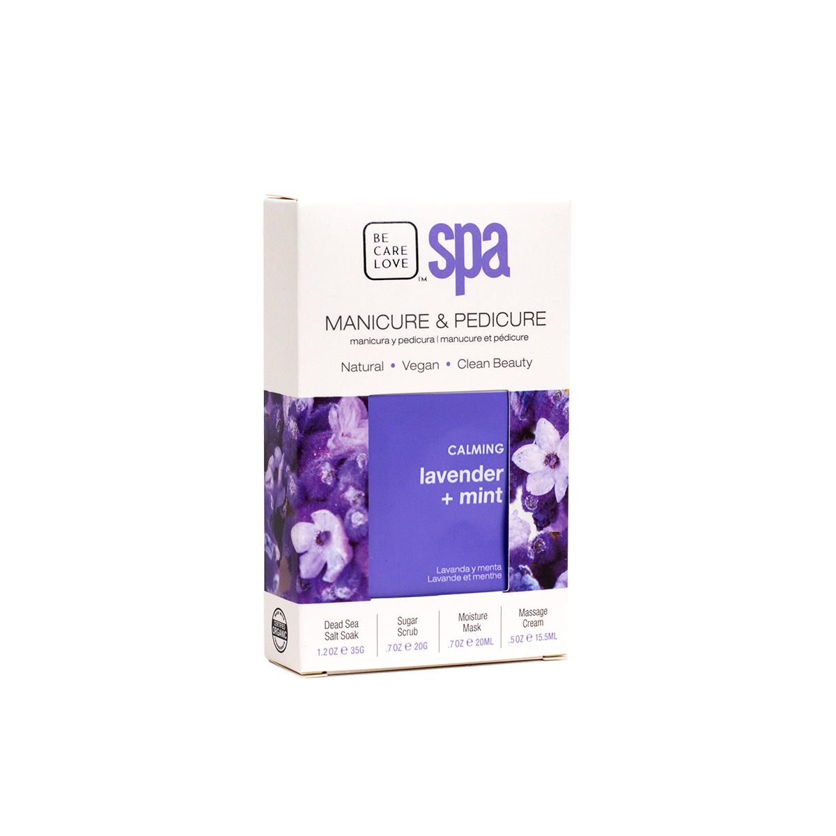 Be Care Love Spa Lavender & Mint 4 Step Manicure & Pedicure...