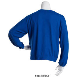 Petite Architect&#174; Long Sleeve Solid Banded Bottom Tee