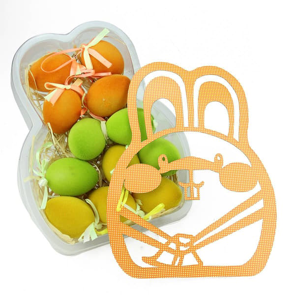 Northlight Seasonal 12ct. Spring Easter Egg Ornaments