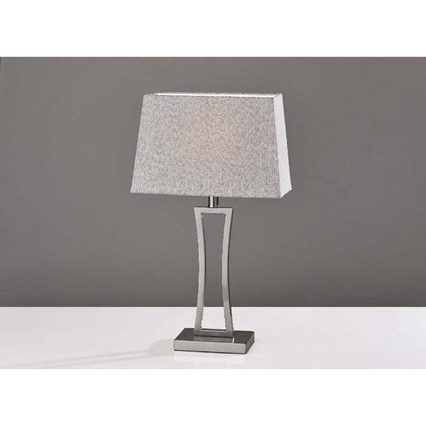 Simplee Adesso Camila White Shade Table Lamp - Set of 2