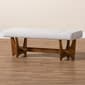 Baxton Studio Theo Bench - image 6