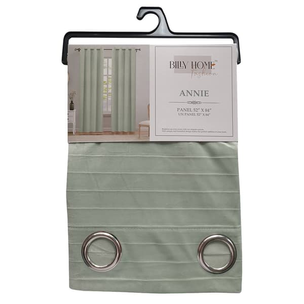 Polyester Velvet Stripe Embossed Curtain Panel