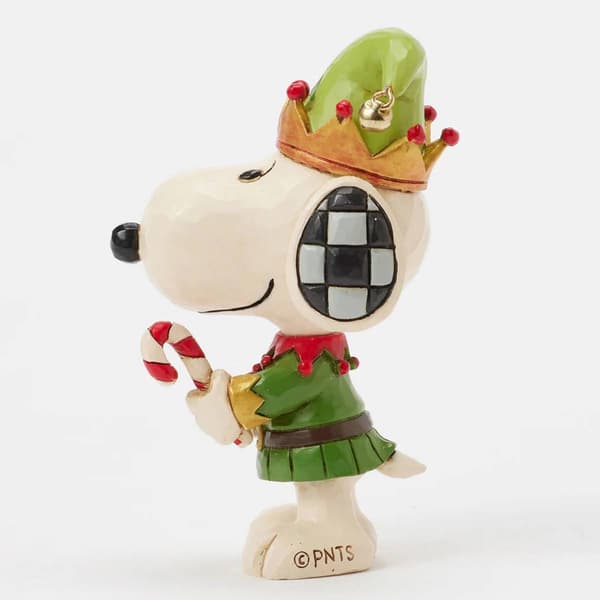 Jim Shore Snoopy Christmas Elf