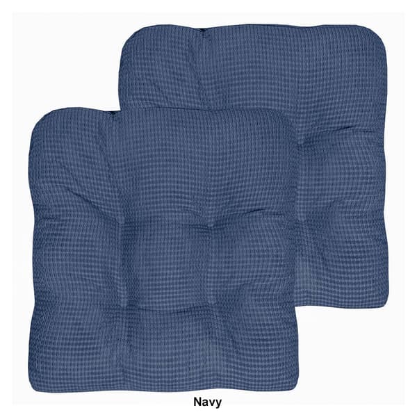 Sweet Home Collection Memory Foam Non-Slip Tufted Chair Cushion