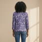Womens Nicole Miller Long Sleeve One Button Ditsy Floral Blazer - image 2