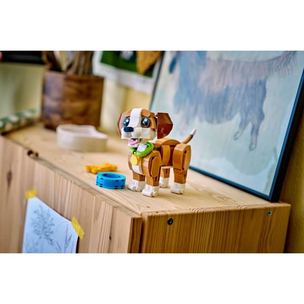 LEGO® Creator 3-in-1 Cute Animals: Playful Puppy Dog Building Kit