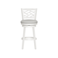 HH2 Home Riva Wood Adjustable Height Swivel Stool - image 3