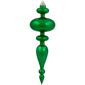 Northlight 4ct. Shatterproof Green Finial Christmas Ornaments - image 4