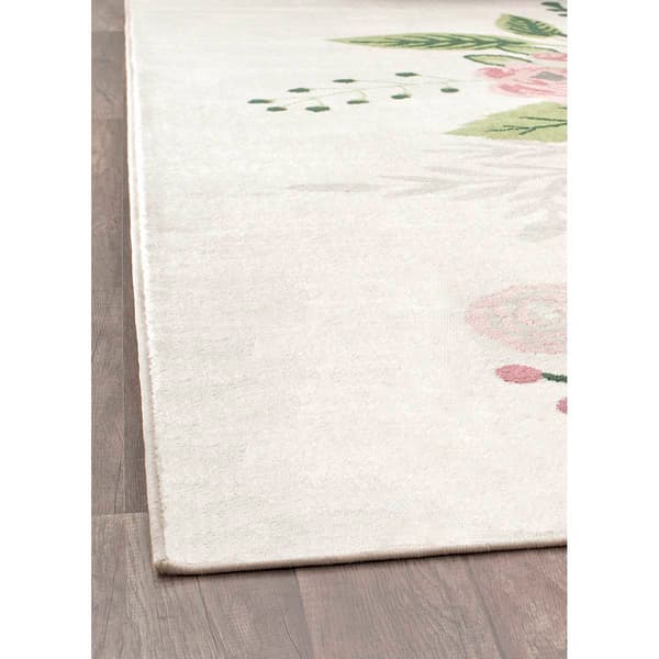Rugs America&#8482; Valentina Floral Charm Blush Transitional Runner