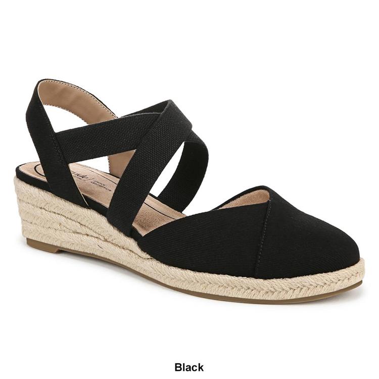 Womens LifeStride Kimball Espadrille Wedge Sandals