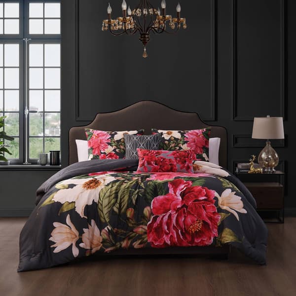 Bebejan® Flower Garland Cotton 5pc. Reversible Comforter Set