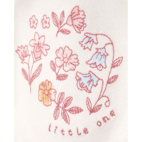 Baby Girl (NB-12M) Carter''s® 3pc. Floral & Solid Cardigan Set