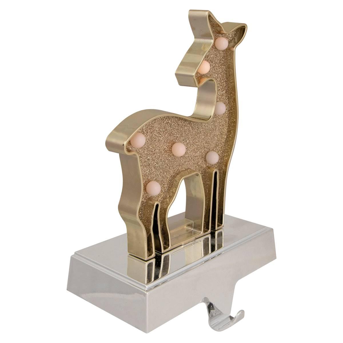 Northlight Seasonal LED Reindeer Stocking Hook