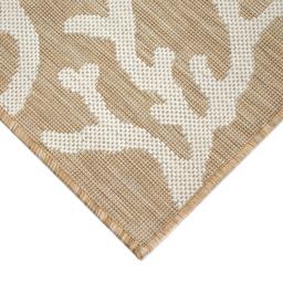 Liora Manne Carmel Coral Border Indoor/Outdoor Runner